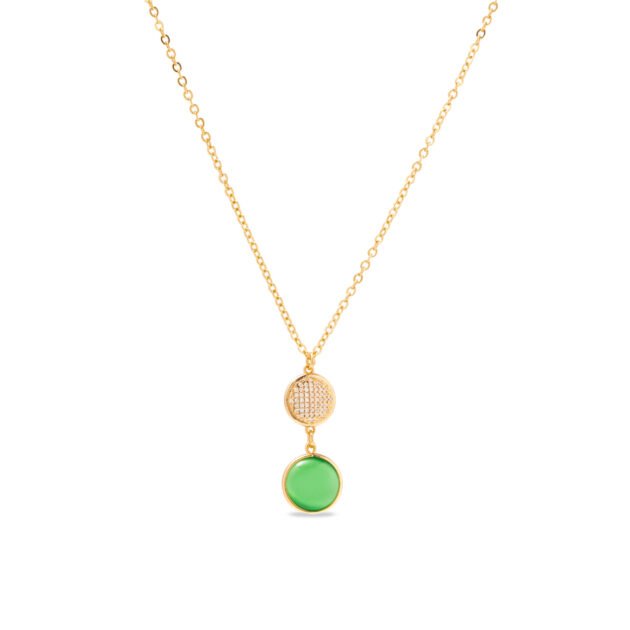 Collana Ciondolo Quarzo Verde
