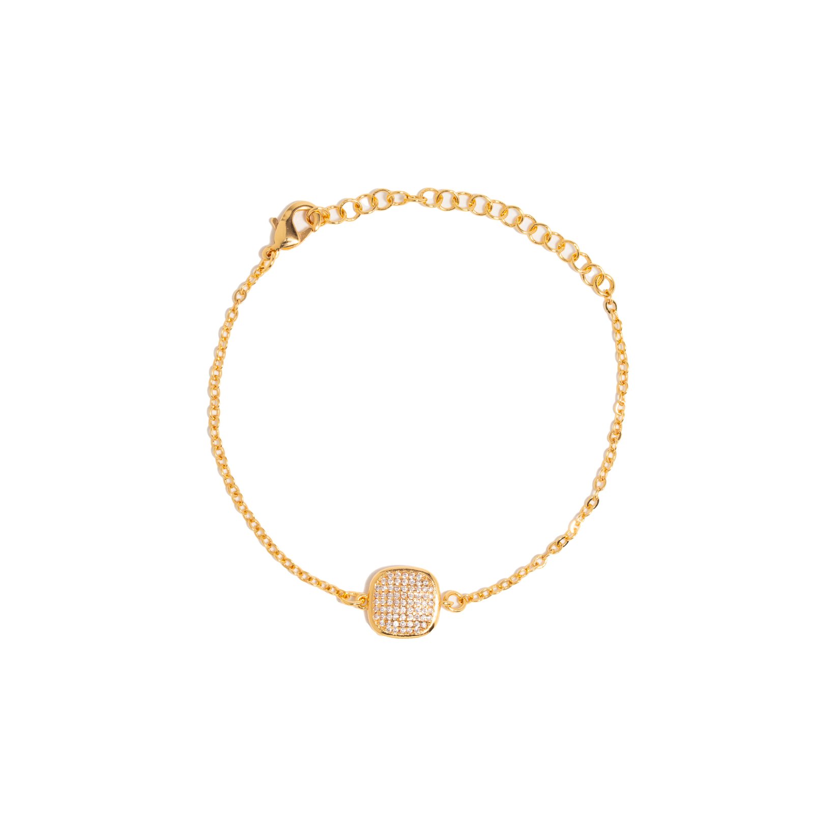 Bracciale Square White