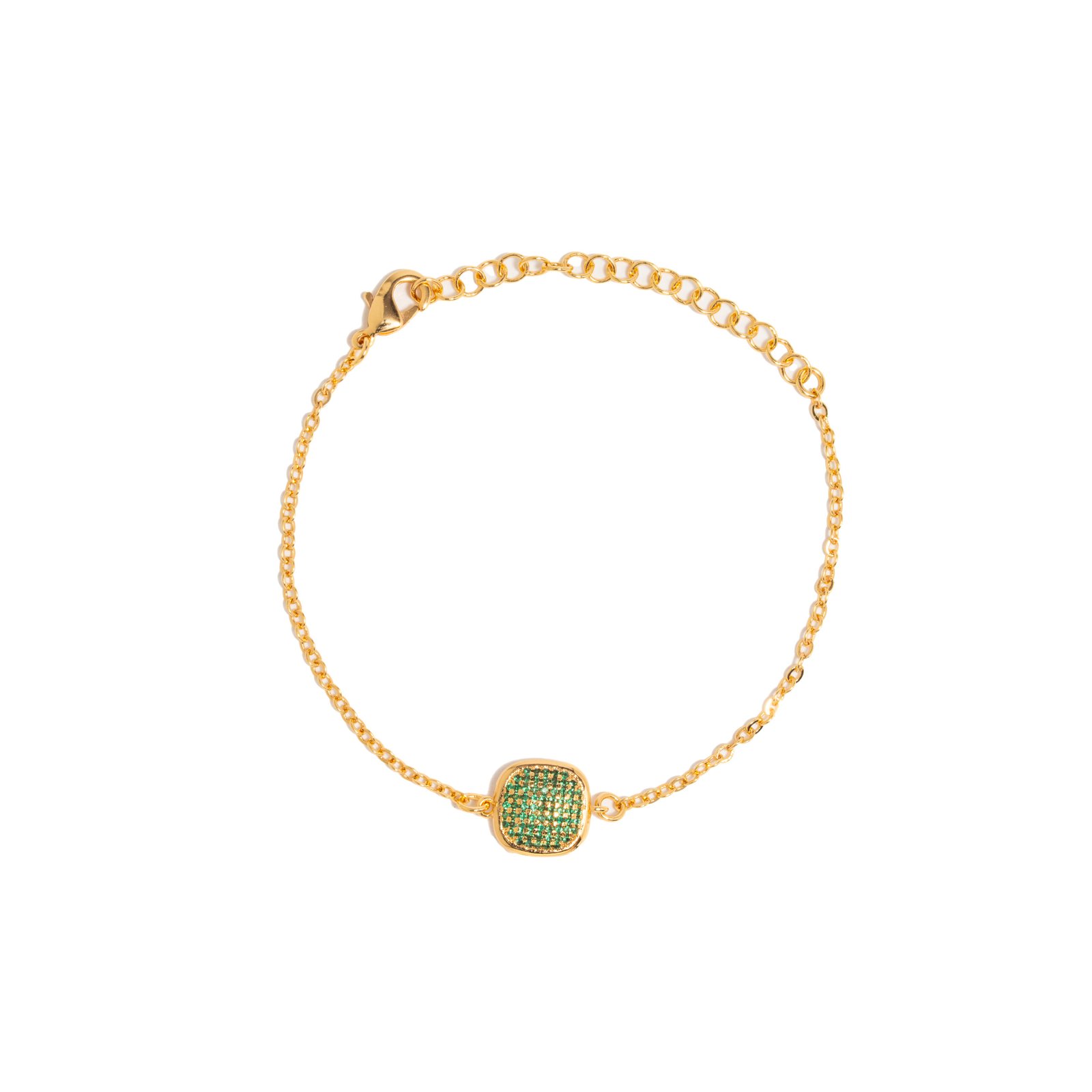 Bracciale Square Green