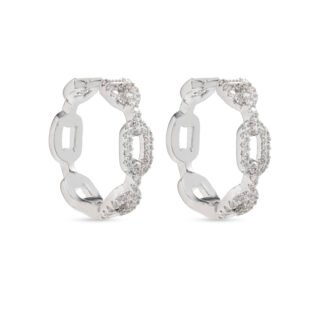 Orecchini Chain Field Silver