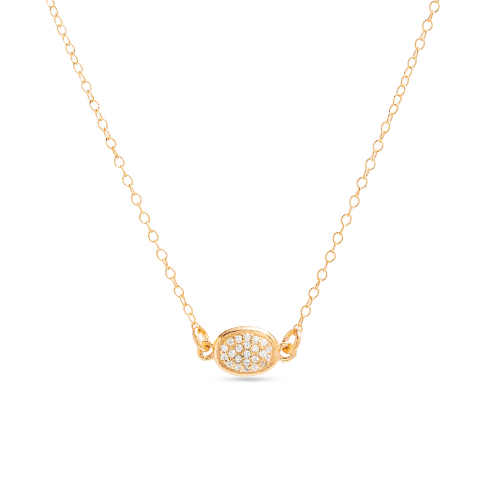 Collana Crystal Oval