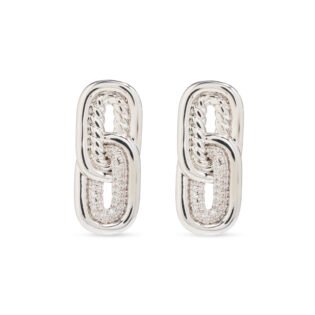 Orecchini Dual Link Silver