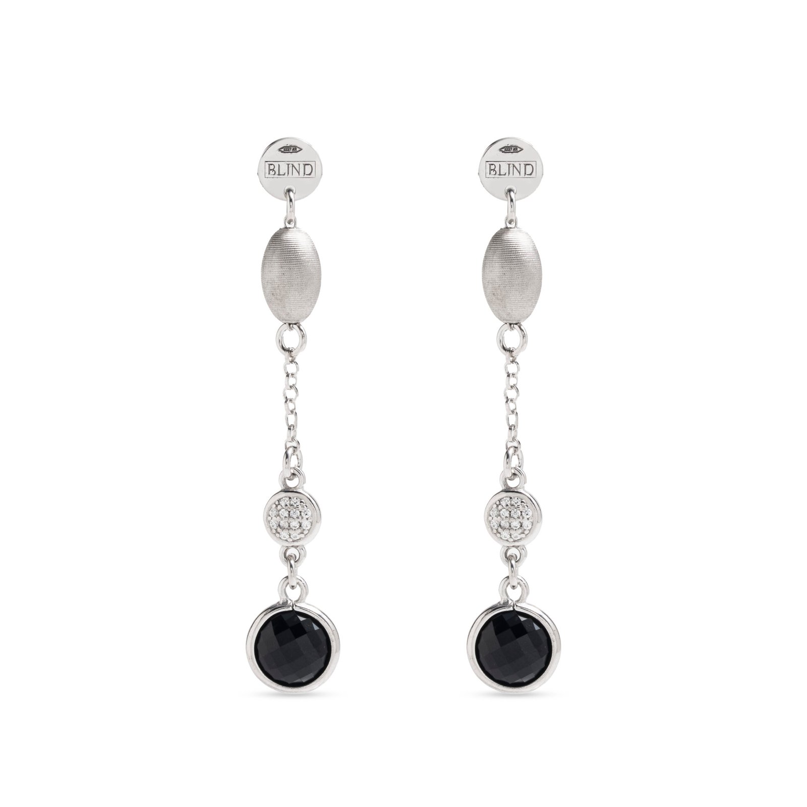 Orecchini Crystal Black