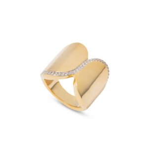 Anello Wave Light Gold